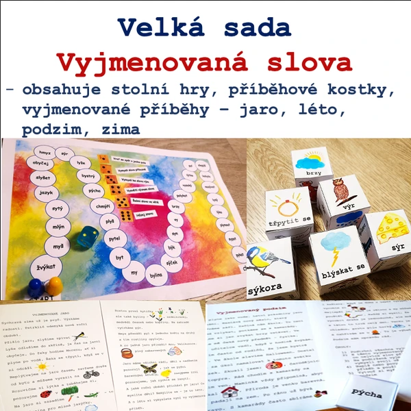 Velká sada - Vyjmenovaná slova