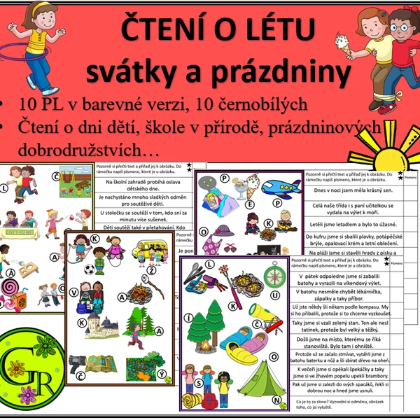 ČTENÍ O LÉTU svátky a prázdniny