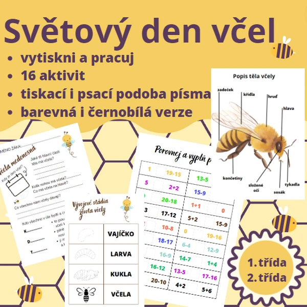 Světový den včel - 20.5.