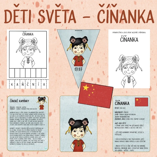 Děti světa - Číňanka