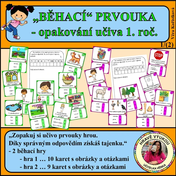 „BĚHACÍ“ PRVOUKA – opakování 1. roč.