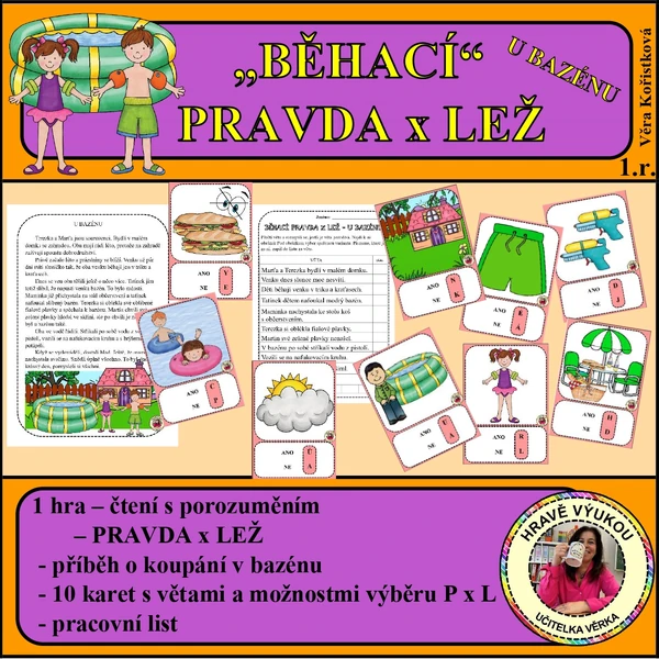  „BĚHACÍ“ PRAVDA x LEŽ – U BAZÉNU