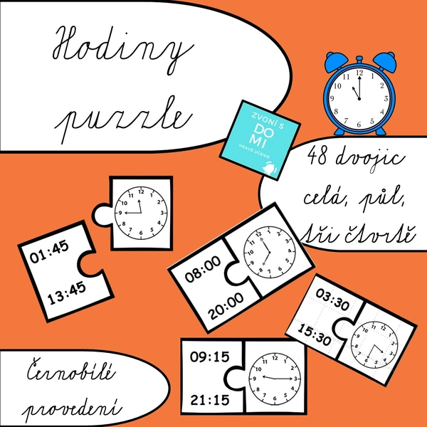 PUZZLE Hodiny