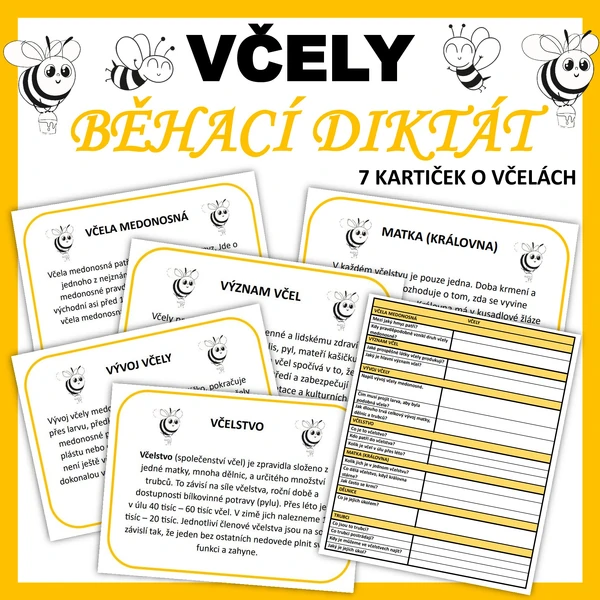 VČELY - BĚHACÍ DIKTÁT