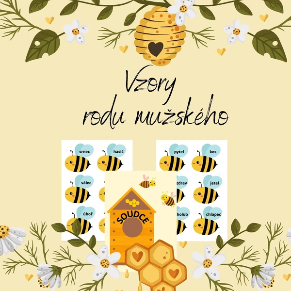 Včeličky - vzory rodu mužského.