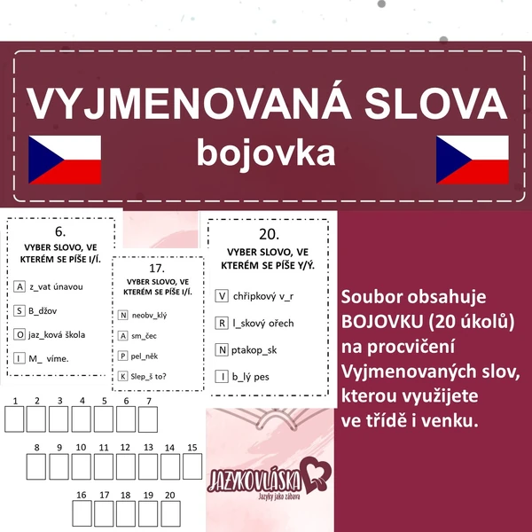 Vyjmenovaná slova bojovka