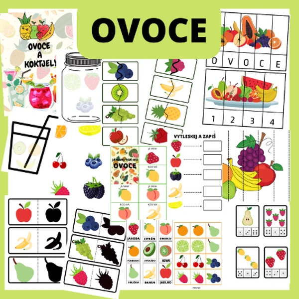 OVOCE, LÉTO, KOKTEJLY