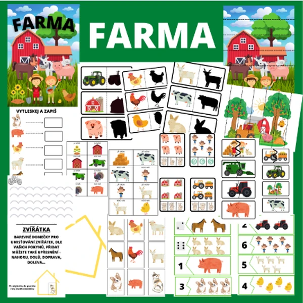 STATEK, FARMA, ZVÍŘATA