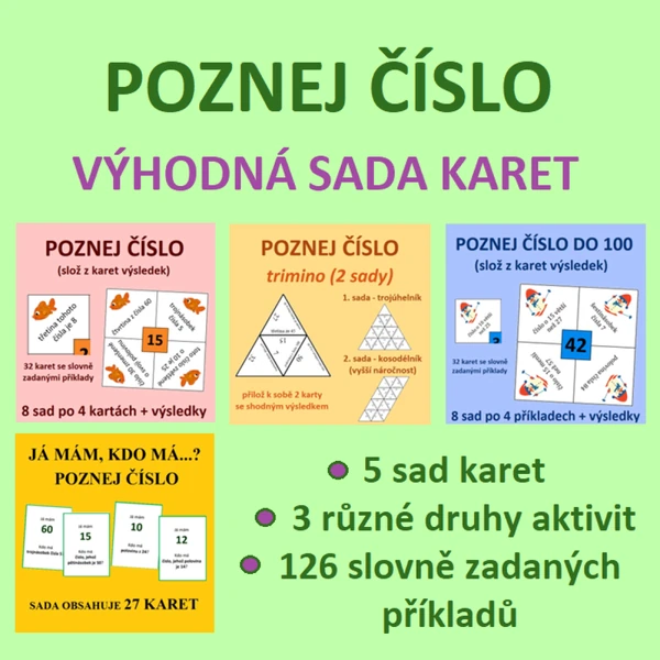 POZNEJ ČÍSLO - výhodná sada