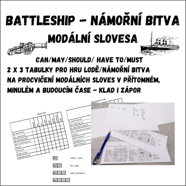 Ships - modal verbs