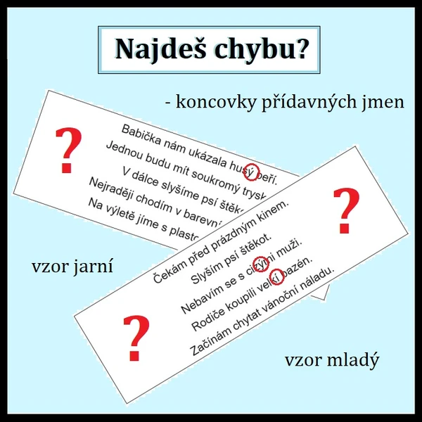 Najdeš chybu?