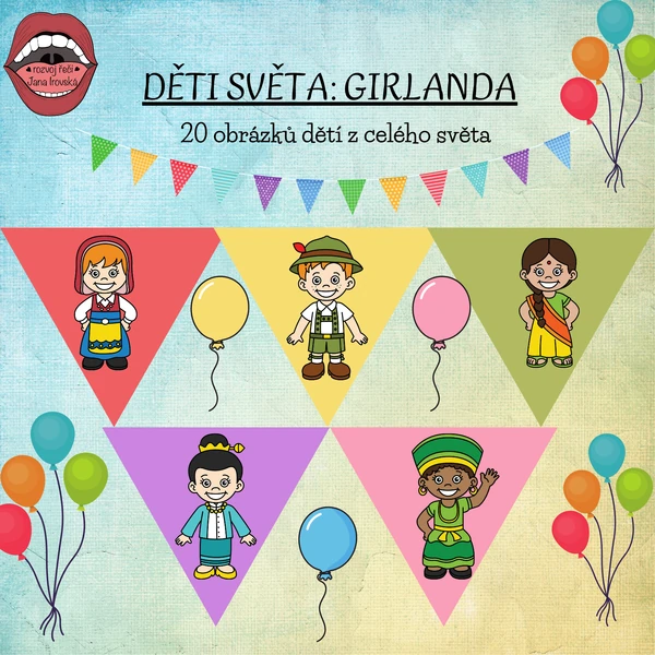 GIRLANDA: DĚTI SVĚTA