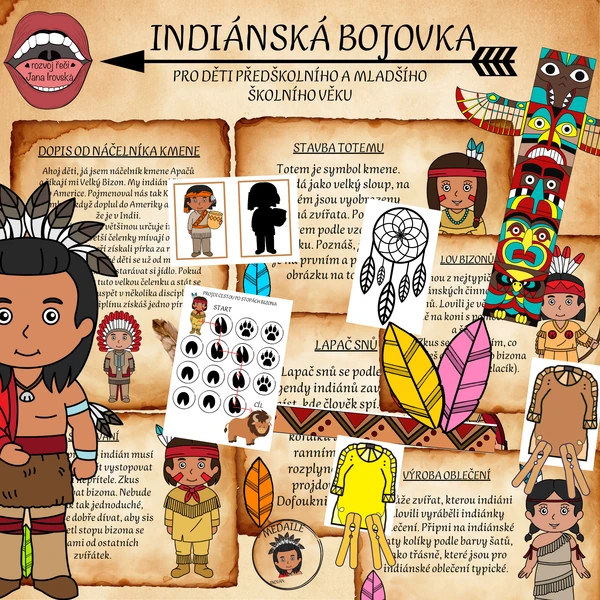 INDIÁNSKÁ BOJOVKA 