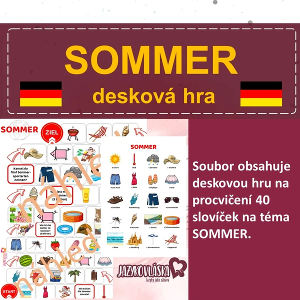 Sommer desková hra
