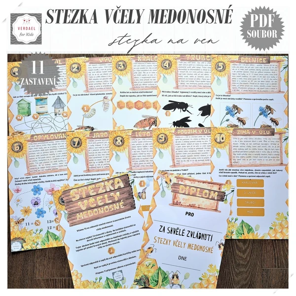 STEZKA VČELY MEDONOSNÉ