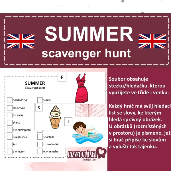 Summer scavenger hunt