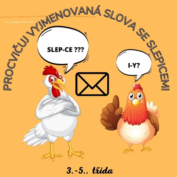 Procvičuj vyjmenovaná slova se slepicemi