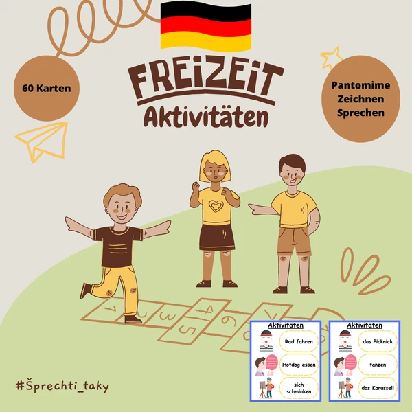 FREIZEIT - Aktivitäten (60 Karten)
