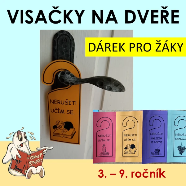 Dárek pro žáky - visačky