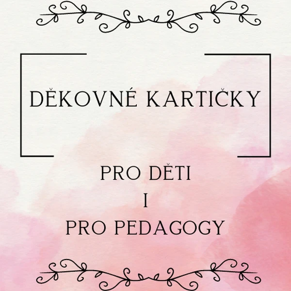Děkovné kartičky