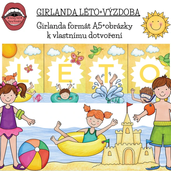 GIRLANDA: LÉTO+VÝZDOBA 