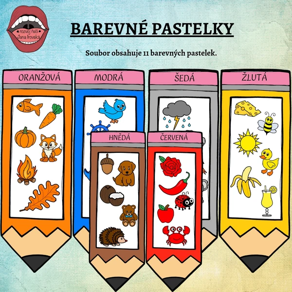 BAREVNÉ PASTELKY 