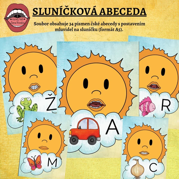 SLUNÍČKOVÁ ABECEDA 