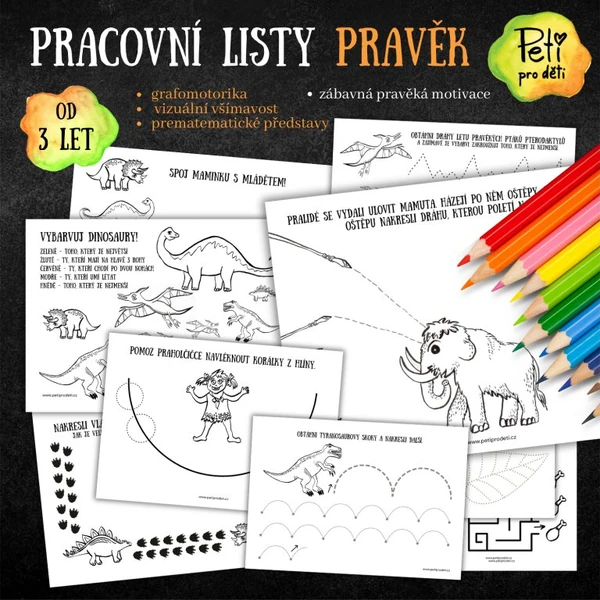Pracovní listy pravěk
