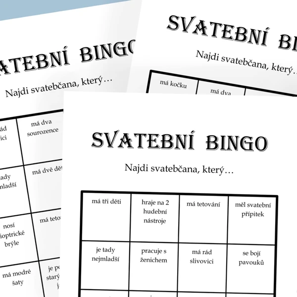 Svatební bingo