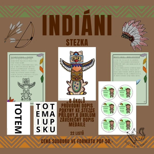 INDIÁNI - stezka