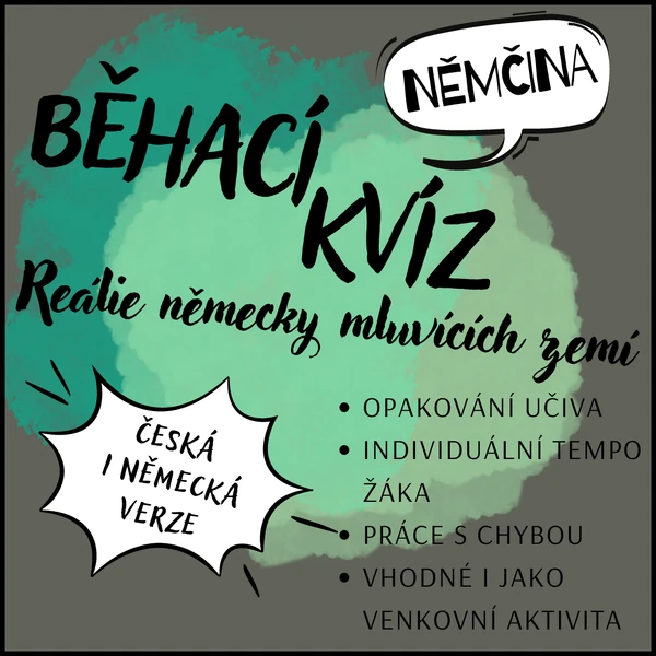 Běhací kvíz - reálie německy mluvících zemí
