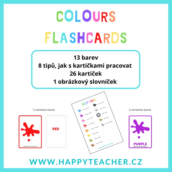 Colours - Flashcards