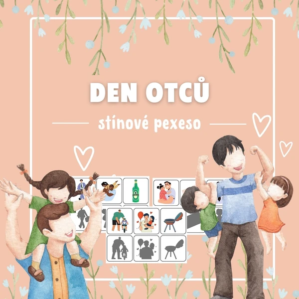 Den otců - stínové pexeso