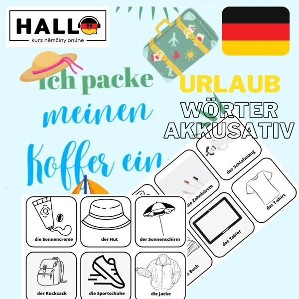 Meinen Koffer einpacken