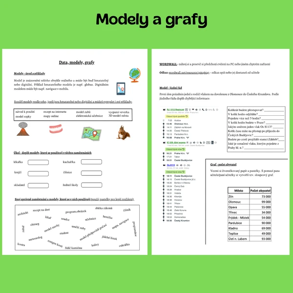 Informatika - modely a grafy