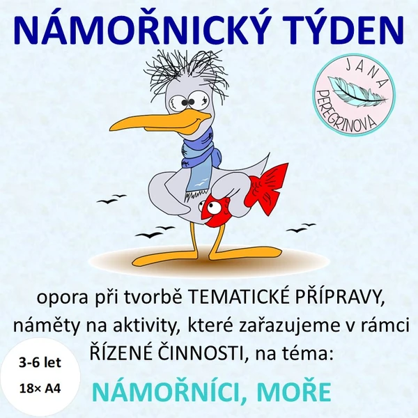 NÁMOŘNICKÝ TÝDEN- POHYBOVÉ aktivity na téma NÁMOŘNÍCI, MOŘE