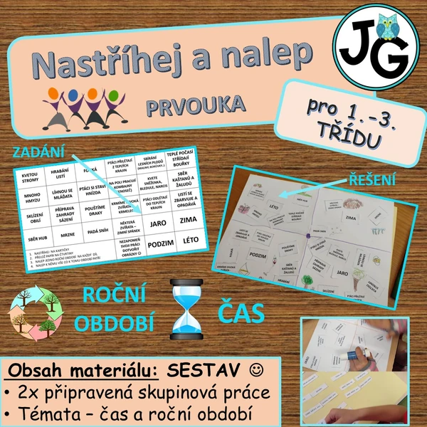 Nastříhej a nalep - prvouka