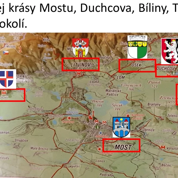 Poznávej krásy mostu, Duchcova, Bíliny a Teplic a jeho okolí.