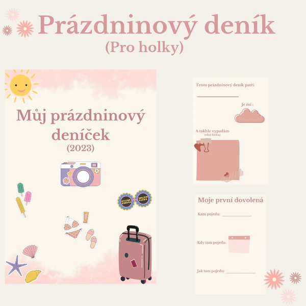 Prázdninový deník (pro holky)