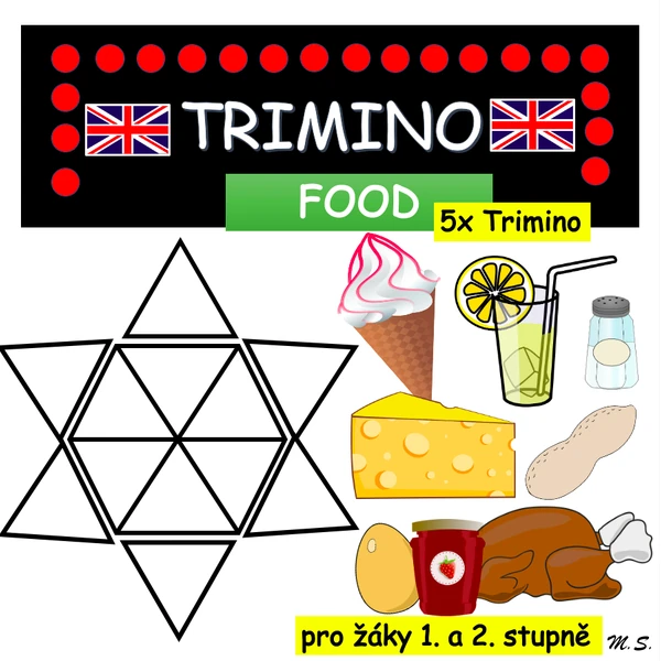 Trimino FOOD /JÍDLO