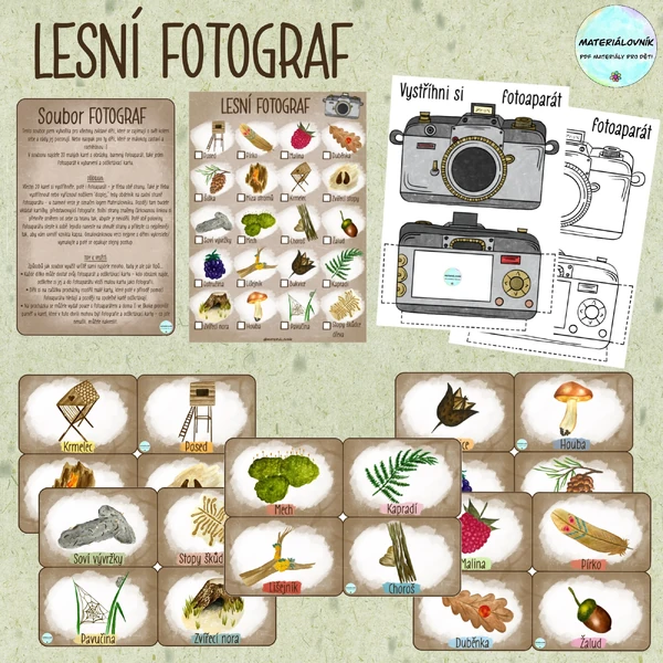 Lesní fotograf - příroda