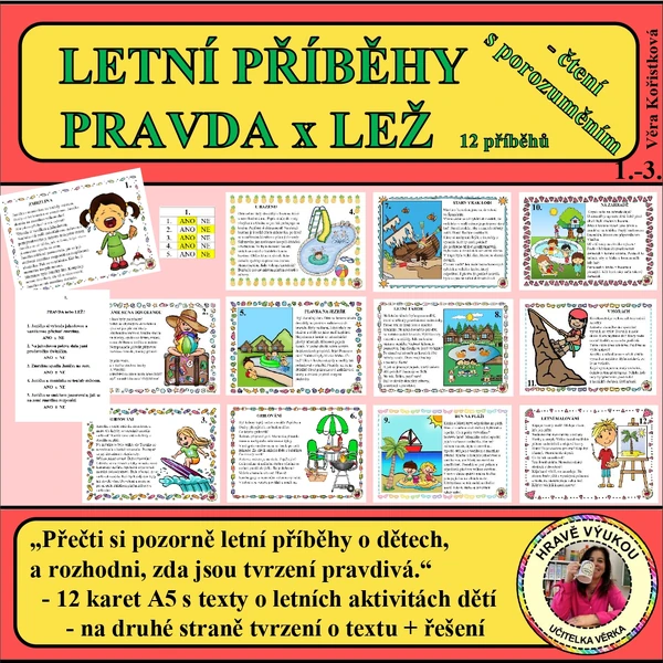 LETNÍ PŘÍBĚHY – PRAVDA x LEŽ