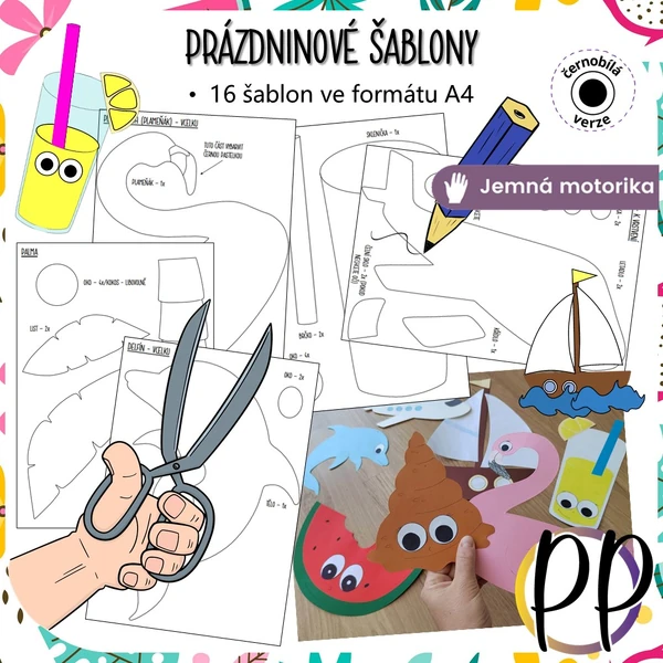 Prázdninové šablony (výzdoba)