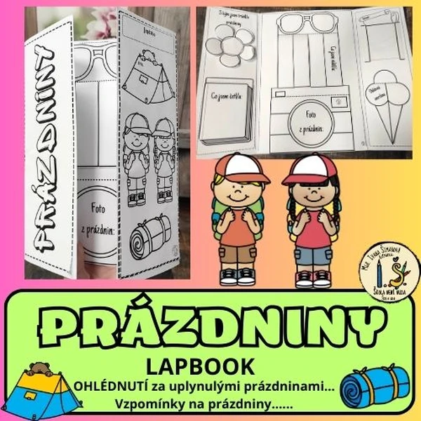 PRÁZDNINY - LAPBOOK