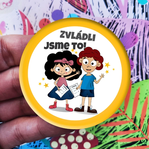 Medaile - Zvládli jsme to!