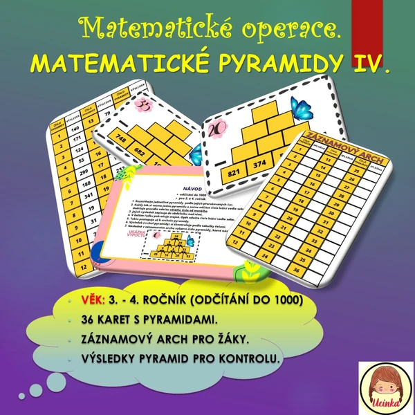 Matematické pyramidy IV.