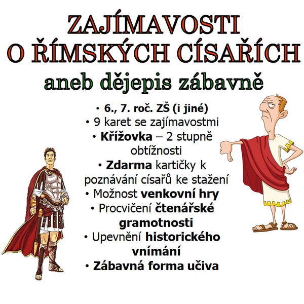 Zajímavosti o římských císařích 