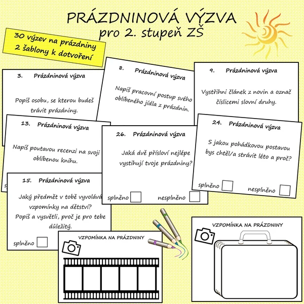 Prázdninová výzva