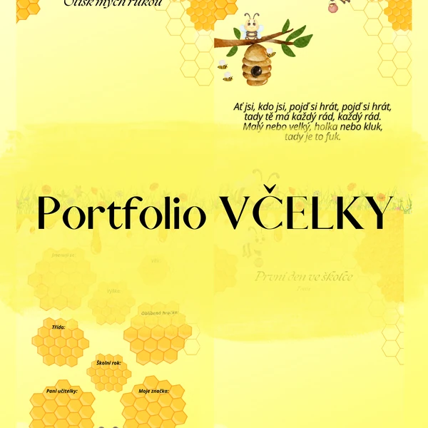 Poprvé ve školce - Včelky portfolio