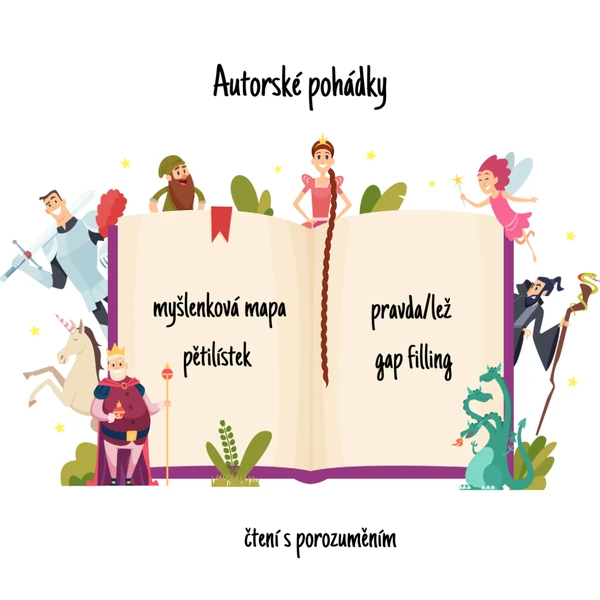 Autorské pohádky - čtení s porozuměním